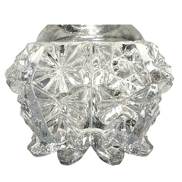 Imperial Glass Art Deco Crystal Vintage 1940's Style Perfume Bottle/Stopper - Picture 5 of 7